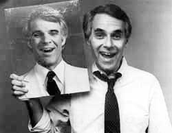 Bob Alper with Photo of Steve Martin